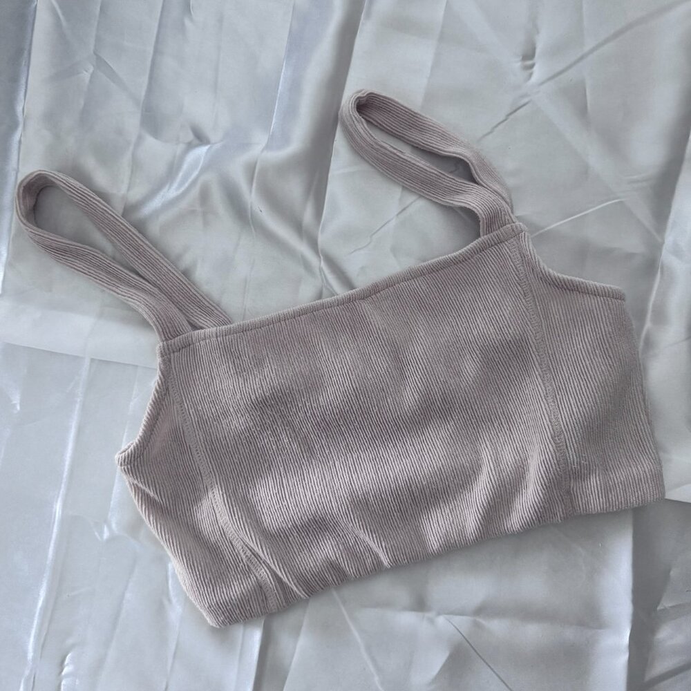 Zara Ribbed Crop Top